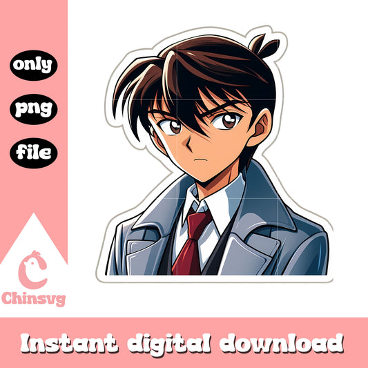 Ishizaki Toshiro Grown Up clipping png, conan anime png