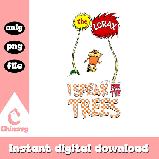 I speak for the trees png, dr seuss cast png, the lorax character png