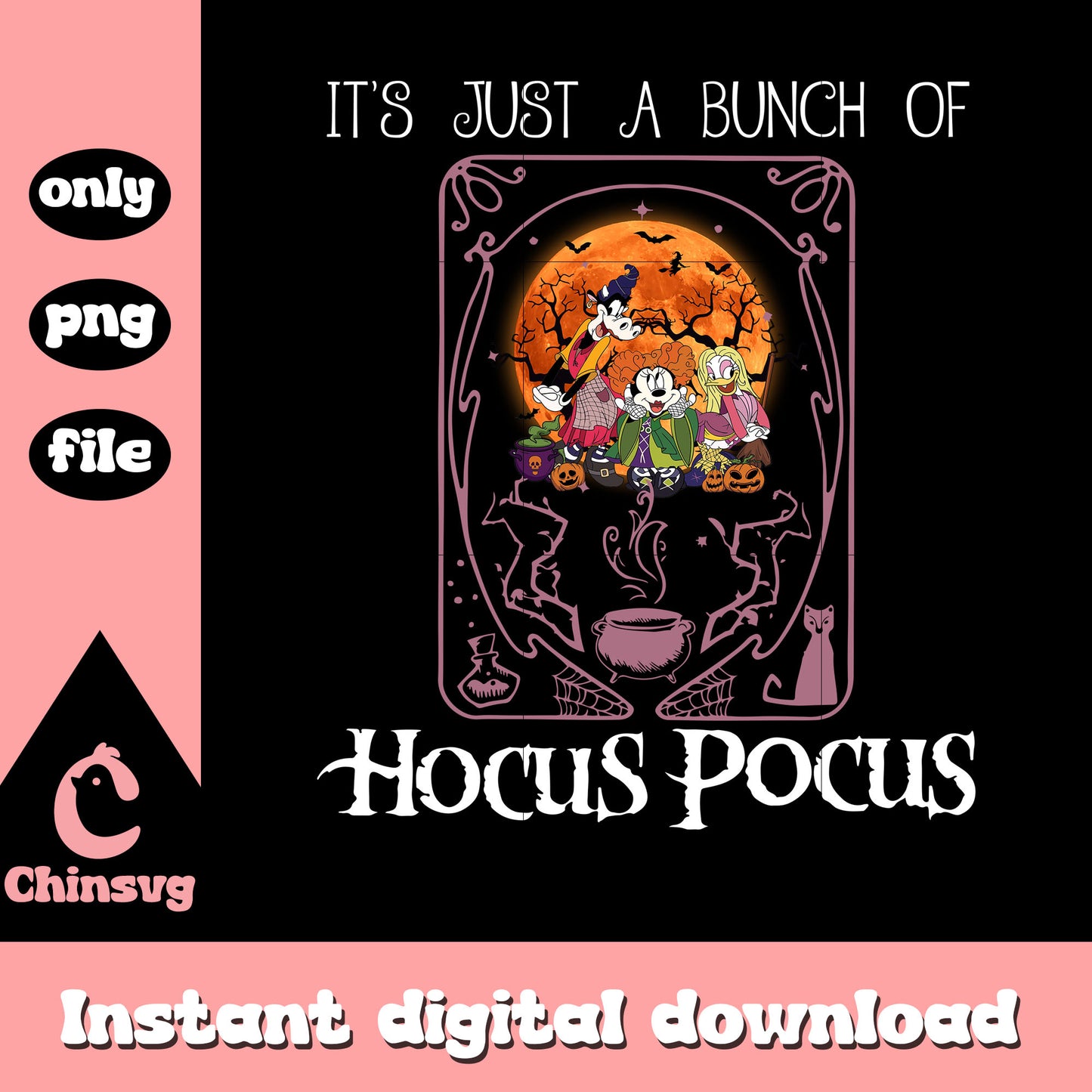 It's just a bunch of hocus pocus card png, disney hocus pocus png