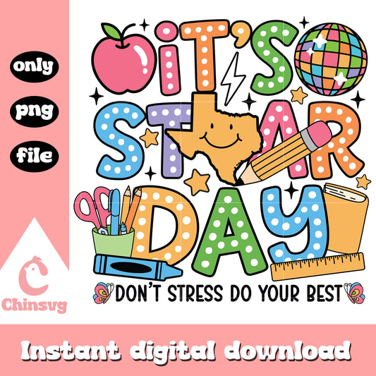 It's staar day font design png, cute font png, font design ​png