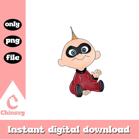 Jack jack parr character png, The Incredibles png, disney cartoon png