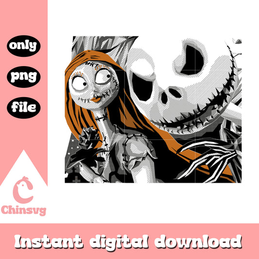Jack skellington and sally clipart png, sally jack skellington png