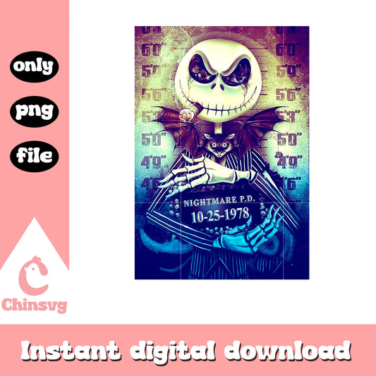 Jack skellington criminal clipart png, jack skellington picture png