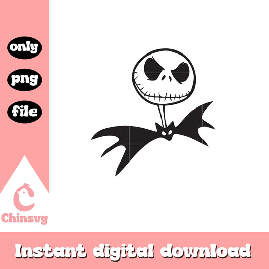 Jack skellington horror face png, nightmare before christmas png, horror face png