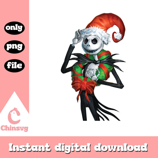Jack skellington merry christmas png, jack skellington christmas png