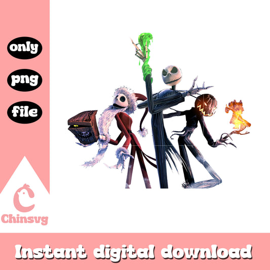Jack skellington outfits graphic png, jack skelling movie png
