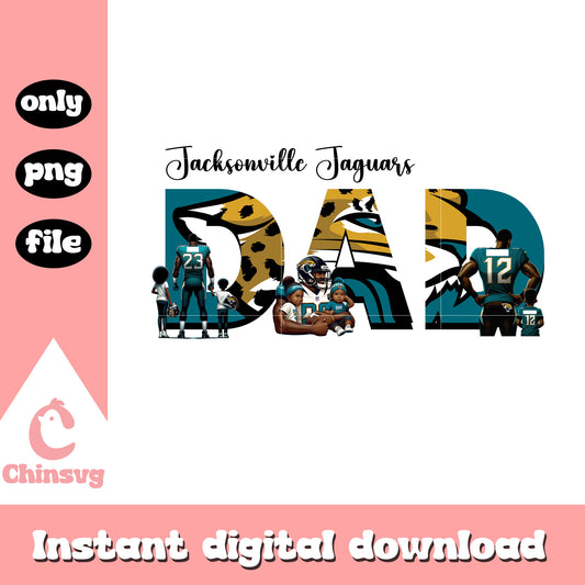 Jacksonville Jaguars dad football png, nfl memes png