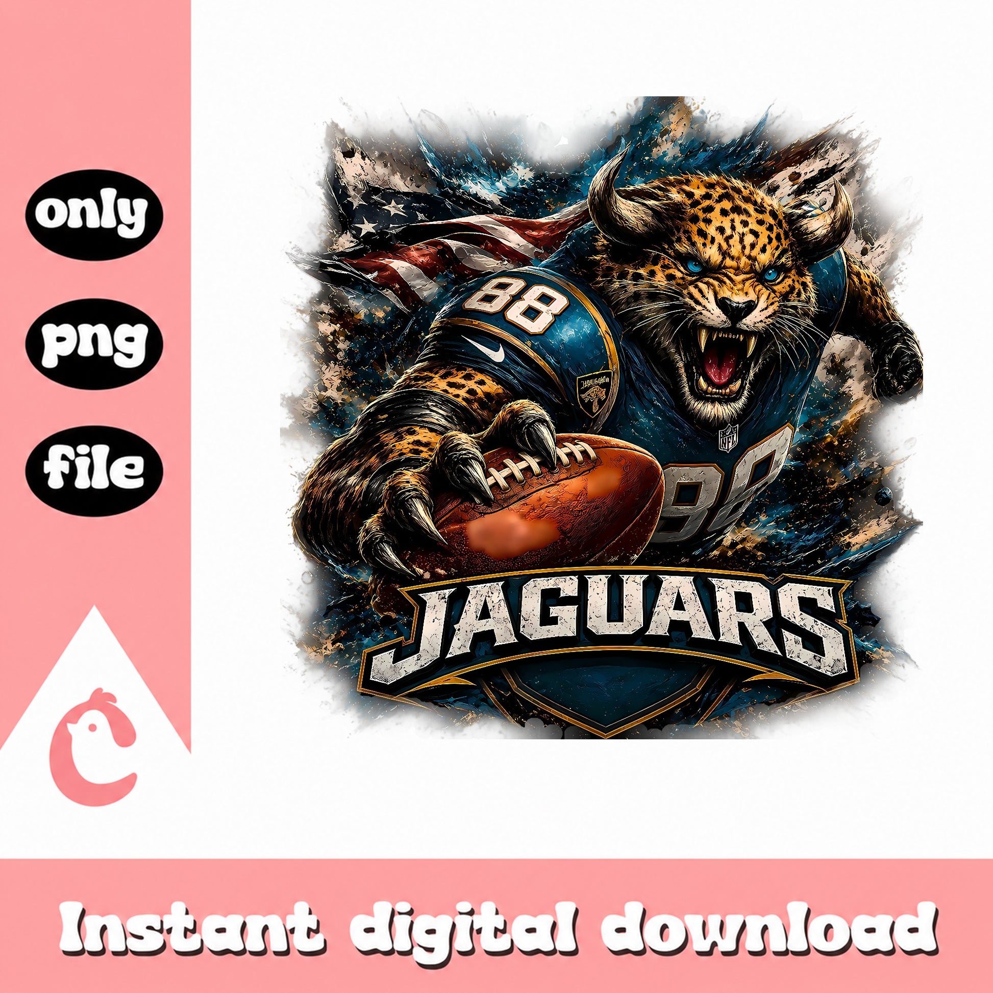 Jacksonville Jaguars Football PNG, Jaguars Mascot PNG, NFL PNG