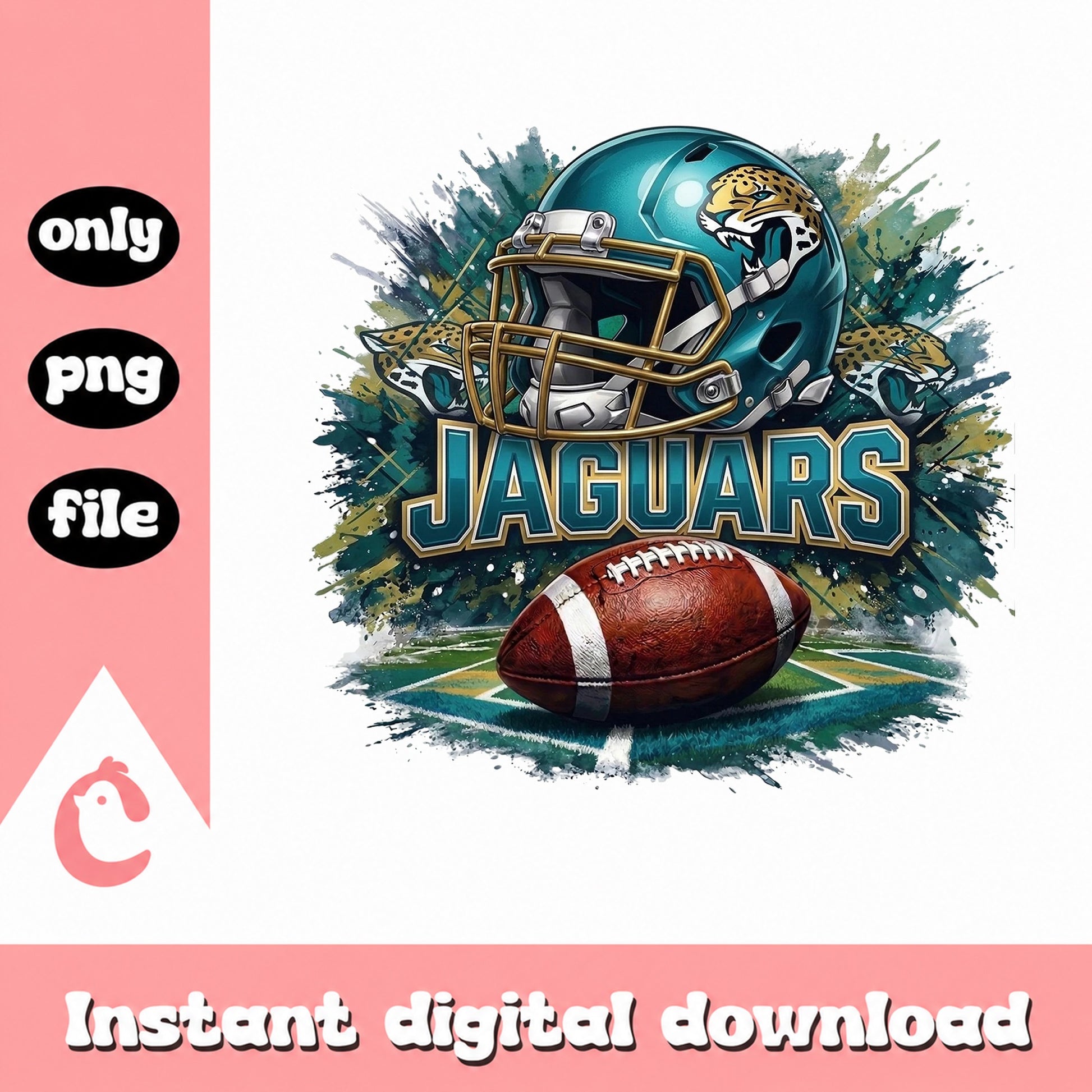 Jacksonville Jaguars PNG, Football Helmet PNG, NFL Team PNG