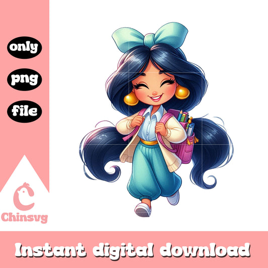 Jasmine student school's uniform png, school closings png