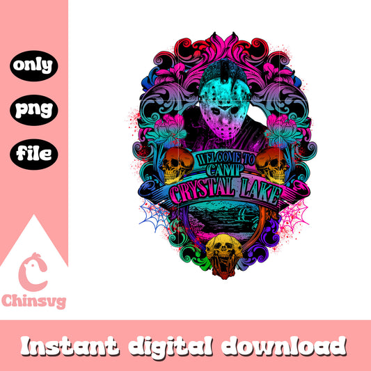 Jason Voorhees welcome to camp crystal lake png, horror movies png