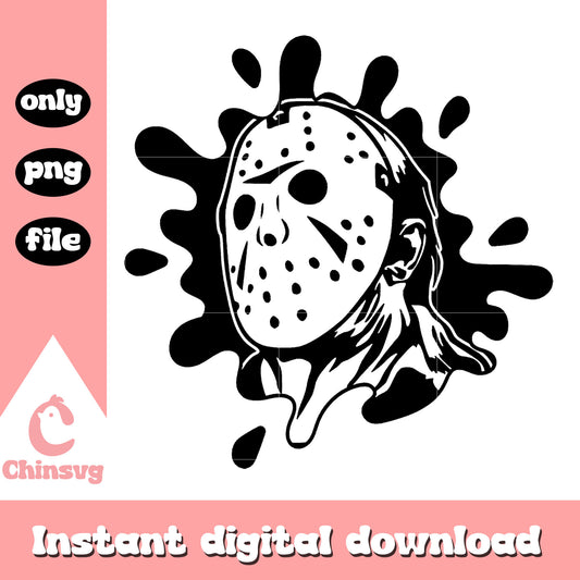 Jason voorhees halloween png, jason voorhees head png, halloween png