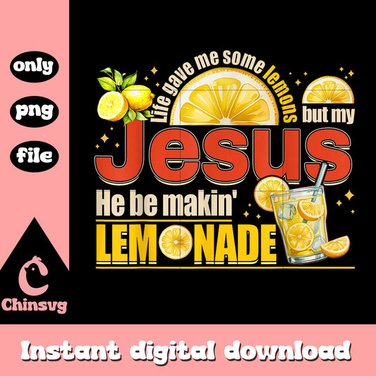 Jesus lemonade logo design png, gave you lemons png, trending png