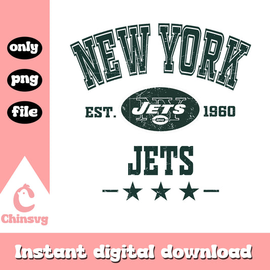 Jets green logo word png, new york jets nfl​ football​ png