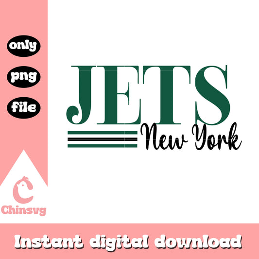 Jets new york font logo design svg, new york jets nfl svg