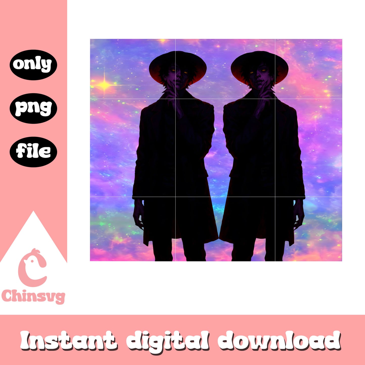 Jinu kpop demon galaxy design png , jinu character png