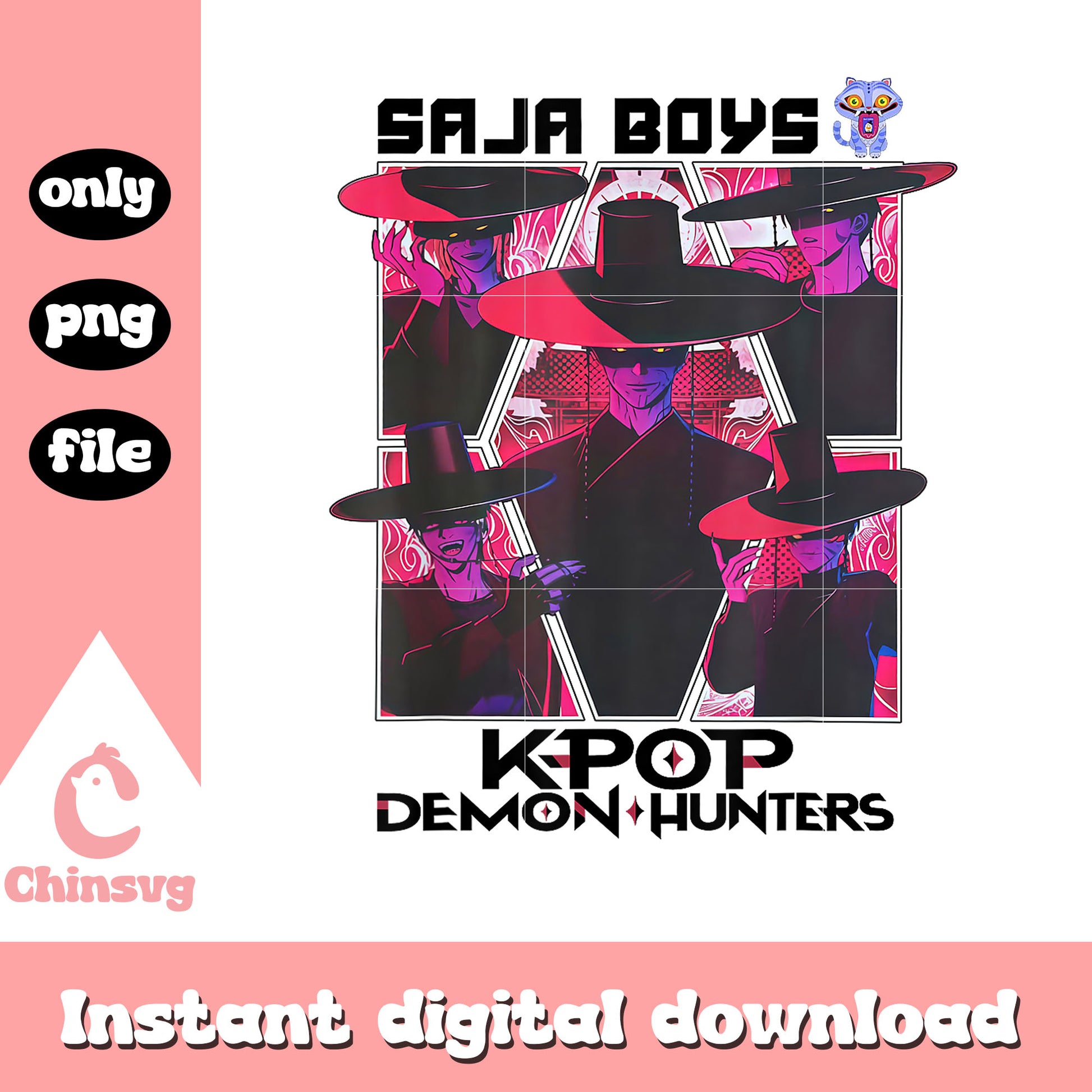 Jinu saja boys kpop demon hunters png, jinu demon png