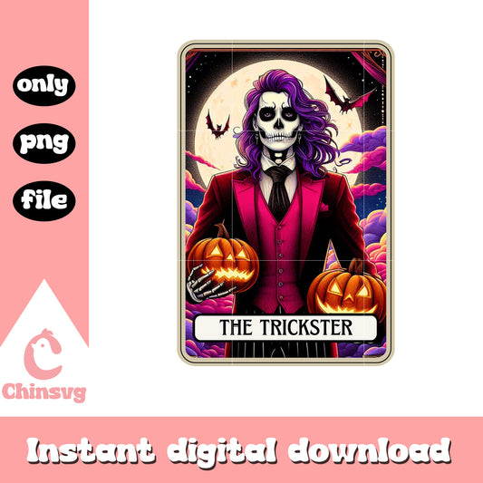 Jocker the trickster design png, halloween movie characters png