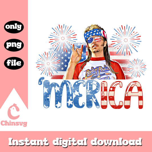 Joe dirt merica flag firework svg, Joe dirt merica svg