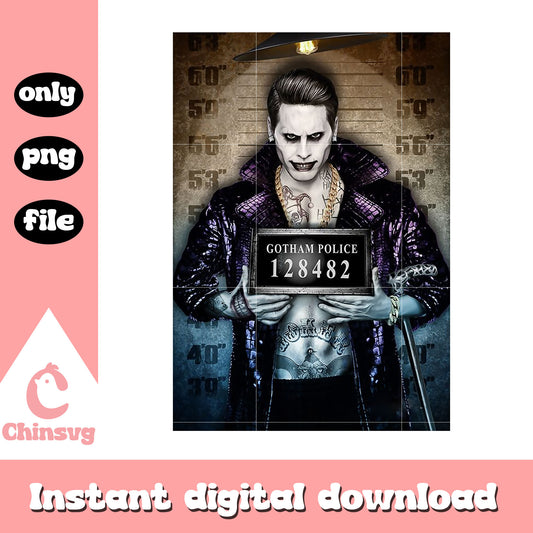 Joker gotham police 128482 png, joker gotham police png