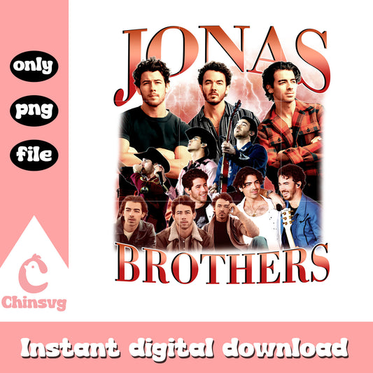 Jonas brothers band lightning design png, jonas band png