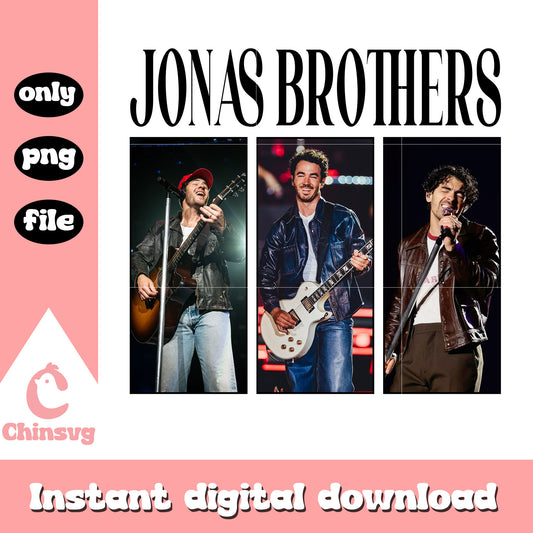 Jonas brothers frame design png, jonas merch png, trending png