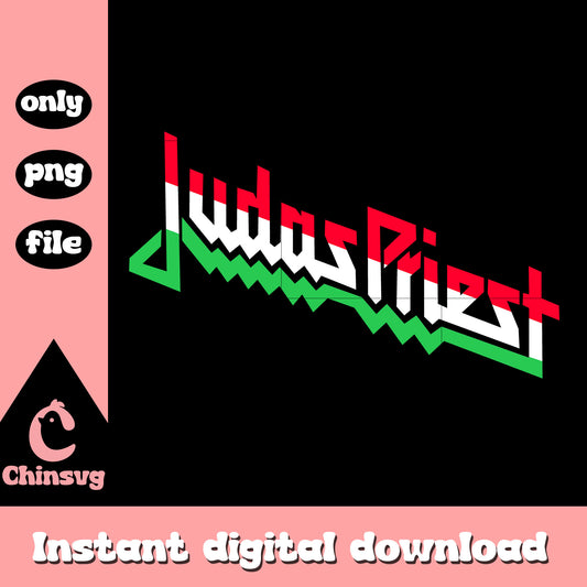 Judas Priest signal design png, rock band png, Judas Priest png