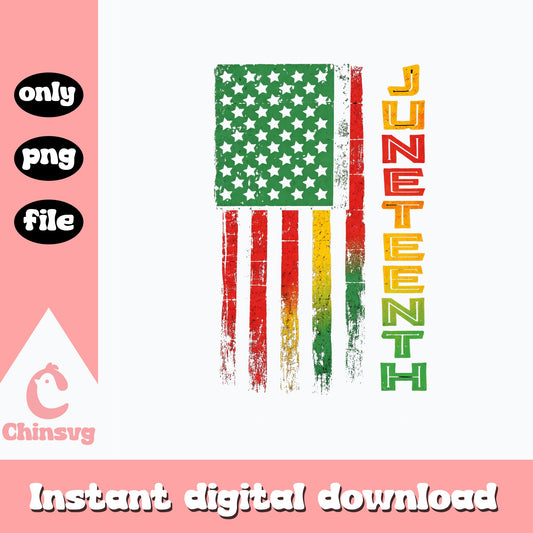 Juneteenth Flag PNG, Black History American Flag, Juneteenth PNG