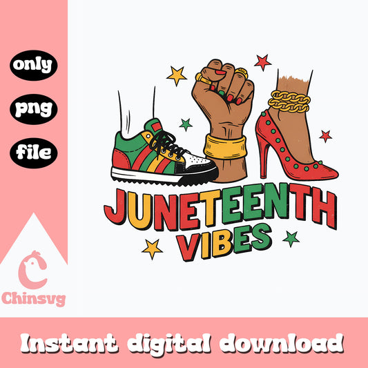 Juneteenth Vibes PNG, Black History Month PNG, Freedom PNG