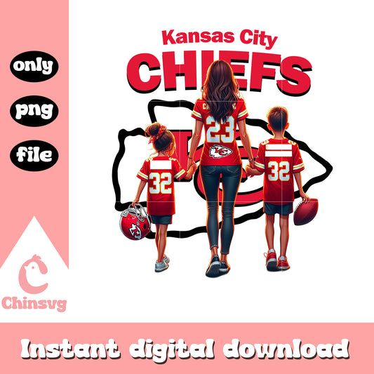 Kansas City Chiefs best mom ever png, nfl Chiefs png