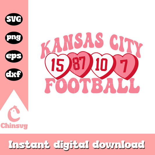 Kansas City Chiefs football svg, Super Bowl svg, football svg