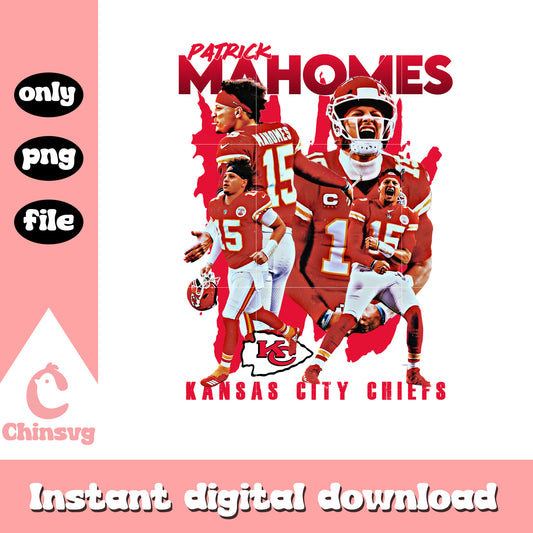 Kansas City Chiefs mahome png, Kansas City Chiefs player png