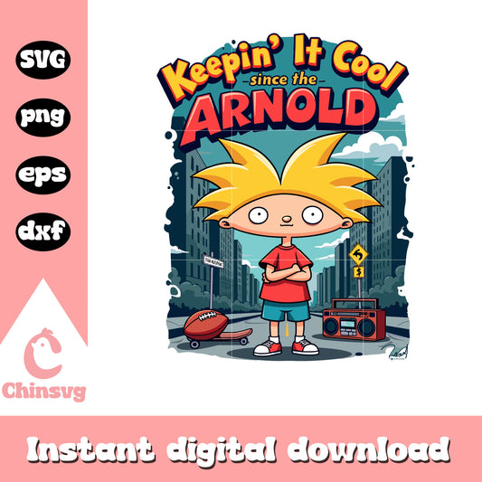 Keepin it cool since the arnold svg, cartoon characters svg