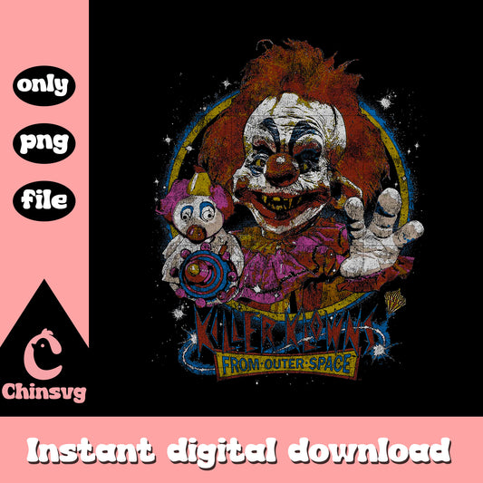 Killer klowns from outer space drawing png, horror film png