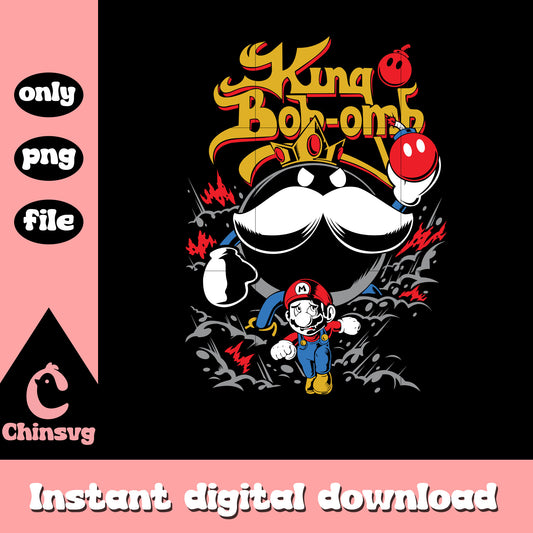 King bobomb character png, super mario advance svg, game png