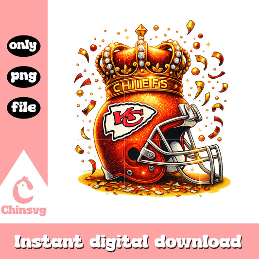 King chiefs nfl helmet design png, kc chiefs​ png, nfl png