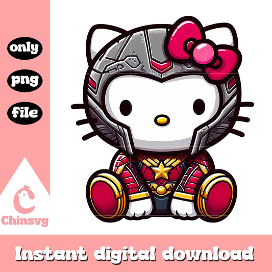 Kitty iron man design png, avengers cast png, the marvel png