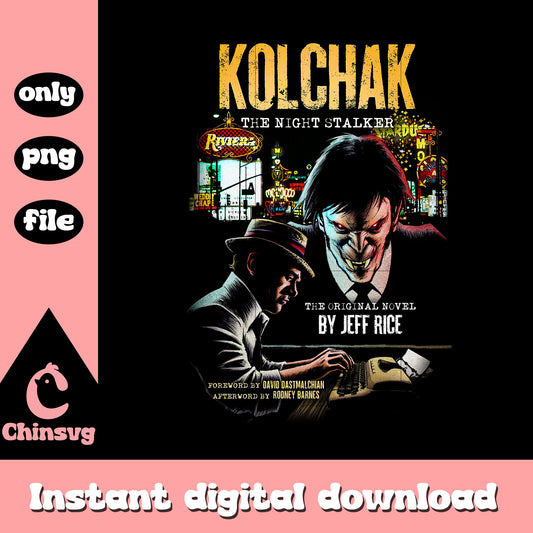 Kolchak the night stalker png, the original novel png, movie png