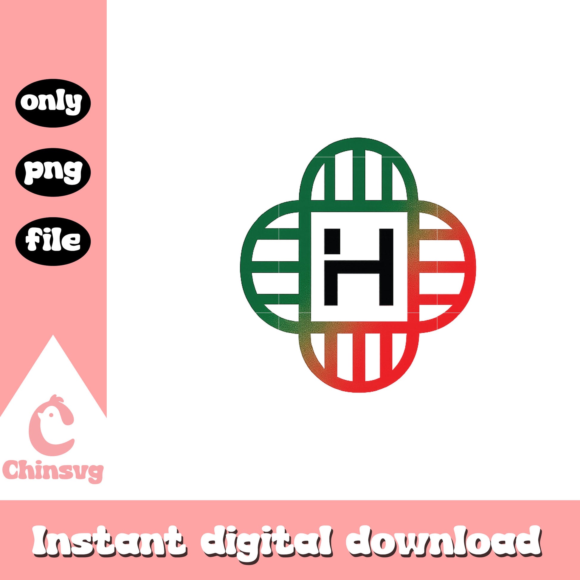 Kpop demon christmas huntrix logo png, huntrix band logo png