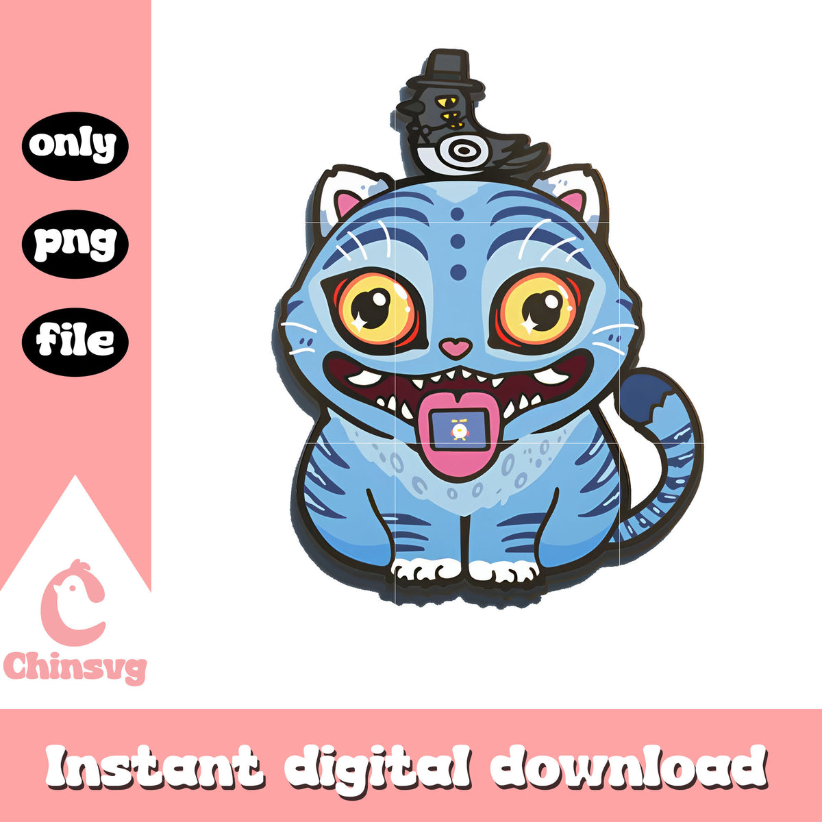 Kpop demon derpy tiger character png, kpop demon hunter png – Chinsvg