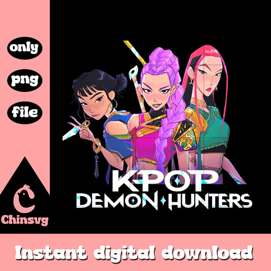Kpop demon hunters girl design png, kpop demon hunters movie png