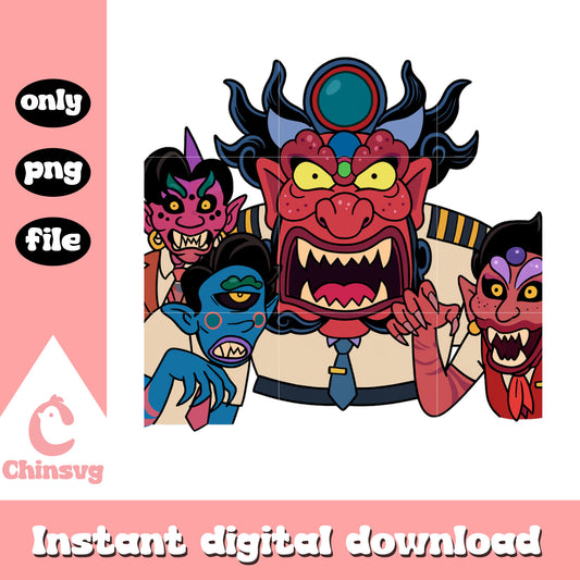 Kpop demon hunters monster design png, kpop demon hunters png