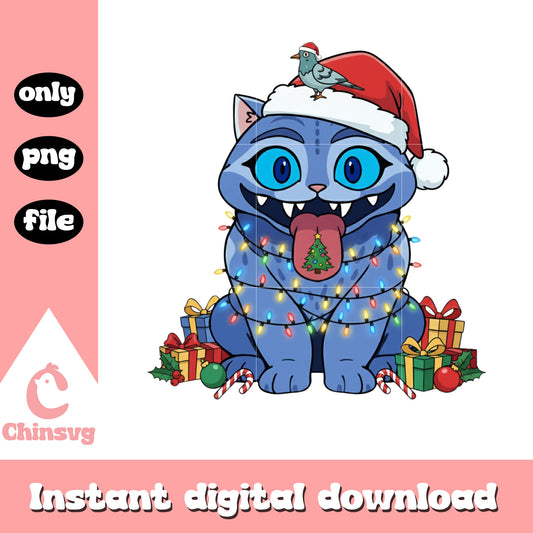 Kpop hunters derpy tiger christmas png, derpy tiger png