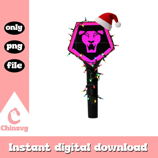 Kpop saja boys christmas lightstick png, saja boys lightstick png
