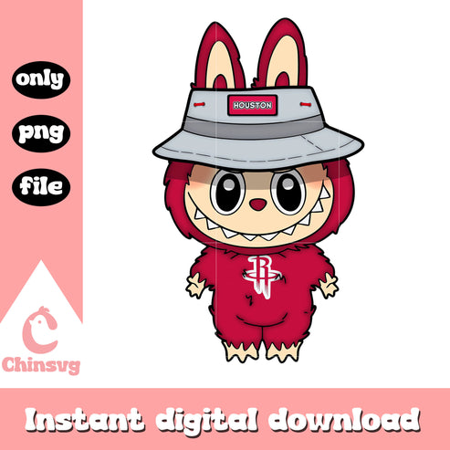 Labubu houston rockets clothes png, houston rockets png – Chinsvg