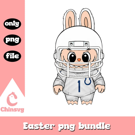 Labubu indianapolis colts doll clothes png, indianapolis colts png