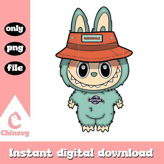 Labubu new york riptide clothes design png, new york riptide png