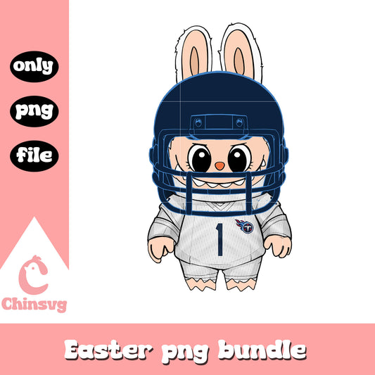 Labubu tennessee titans doll clothes png, tennessee titans png