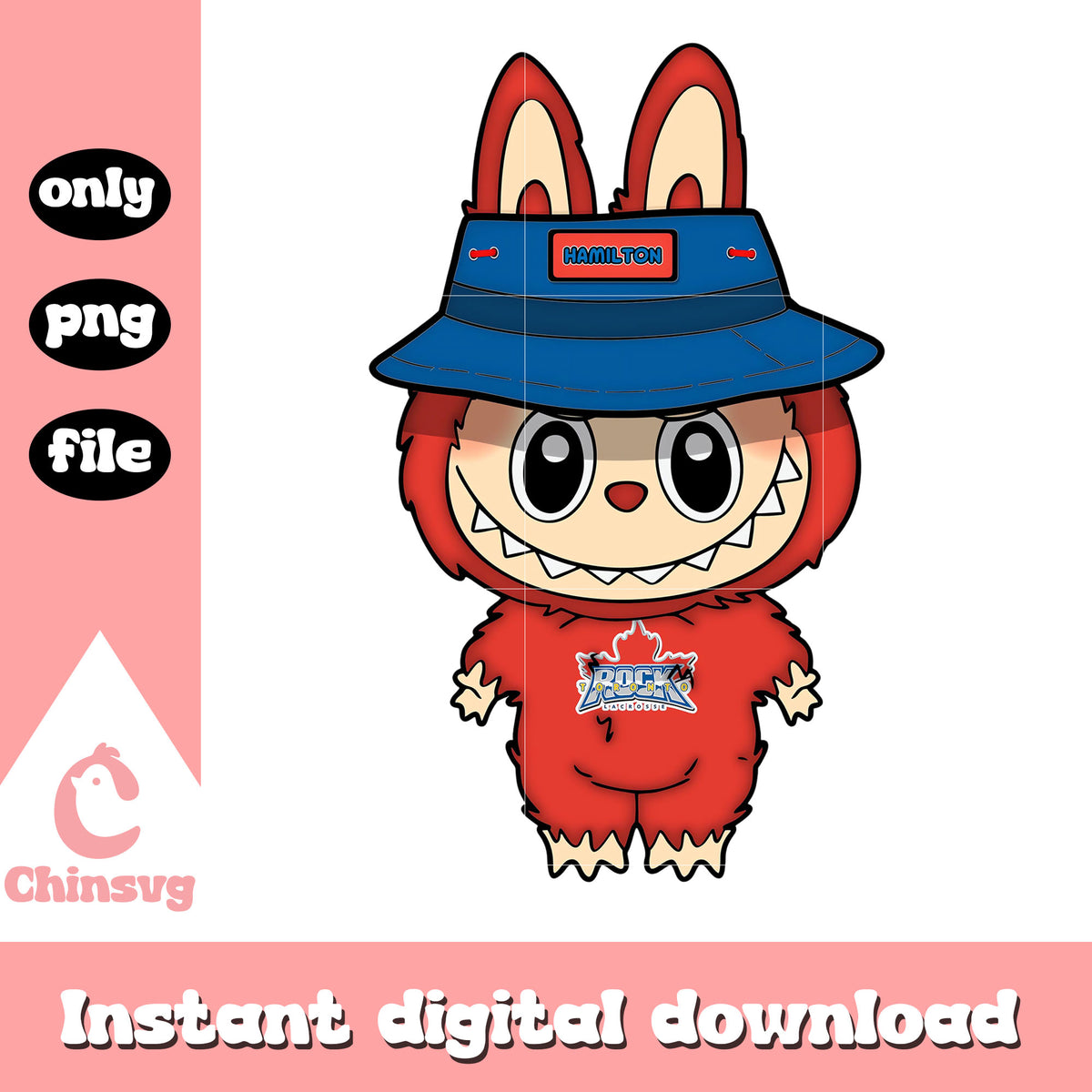 Labubu Rocker Clothes Labubu toronto rock clothes design png, toronto rock png – Chinsvg