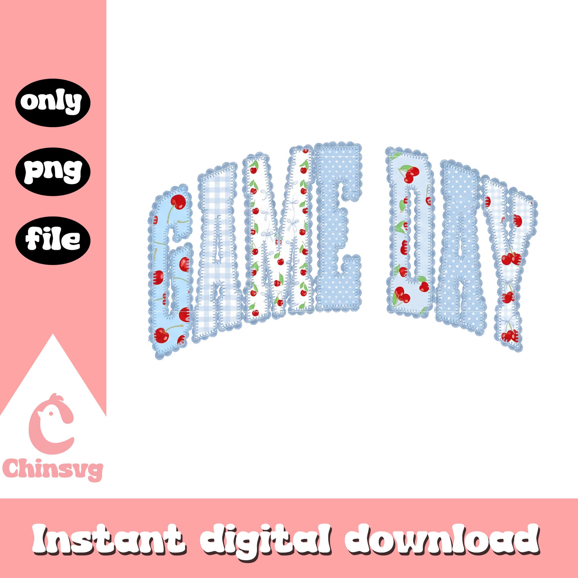 Lace game day logo design png, college game day​ png, baseball Png